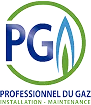 Logo Professionnel du Gaz – PG